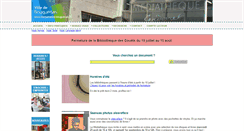 Desktop Screenshot of mediatheque-bouguenais.fr